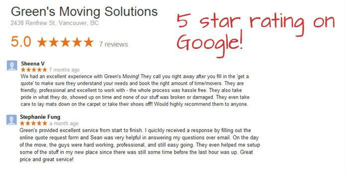 5 Star Google Reviews