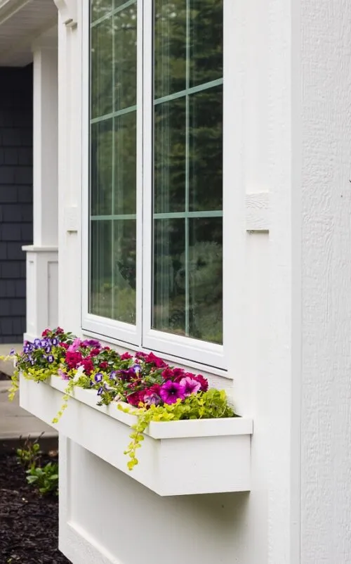 Spring Window Flower Box Inspiration 1 - #MoveWithGreens