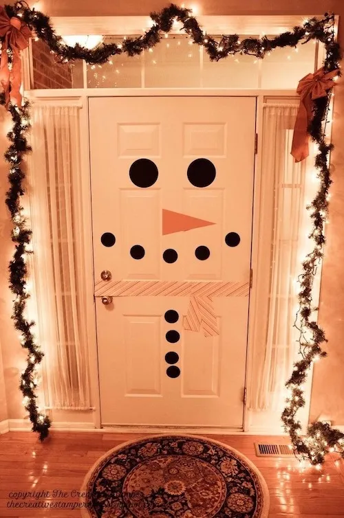 Dress up your door for the holidays - Greens Moving Solutions 1